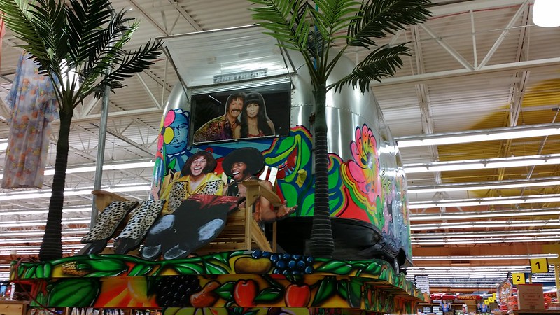 1970s themed trailer. Jungle Jim's, Ohio