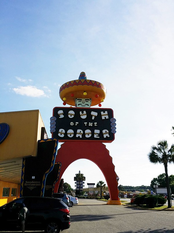  Another View of the South of the Border Sign