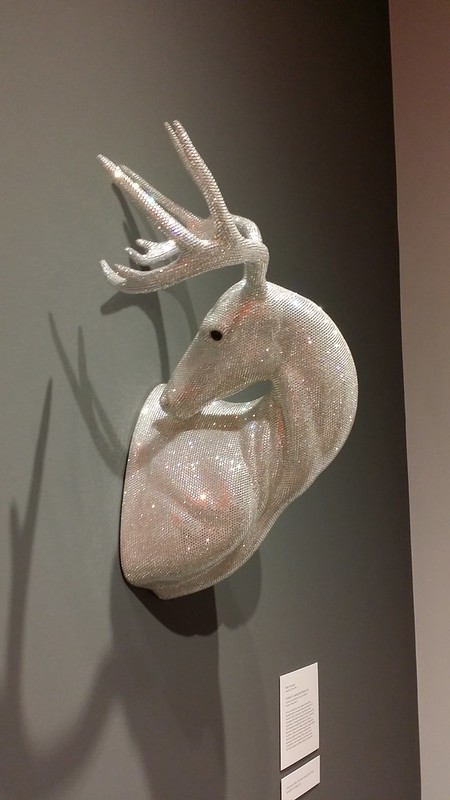  Glitter Deer in the Ackland Museum in Chapel Hill NC