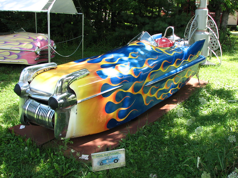 Retro Rocket Car