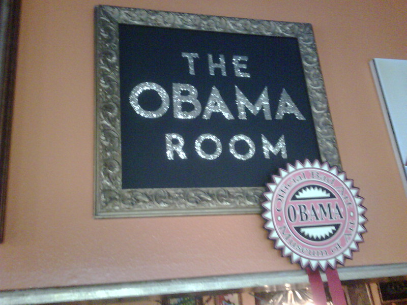 The OBAMA room