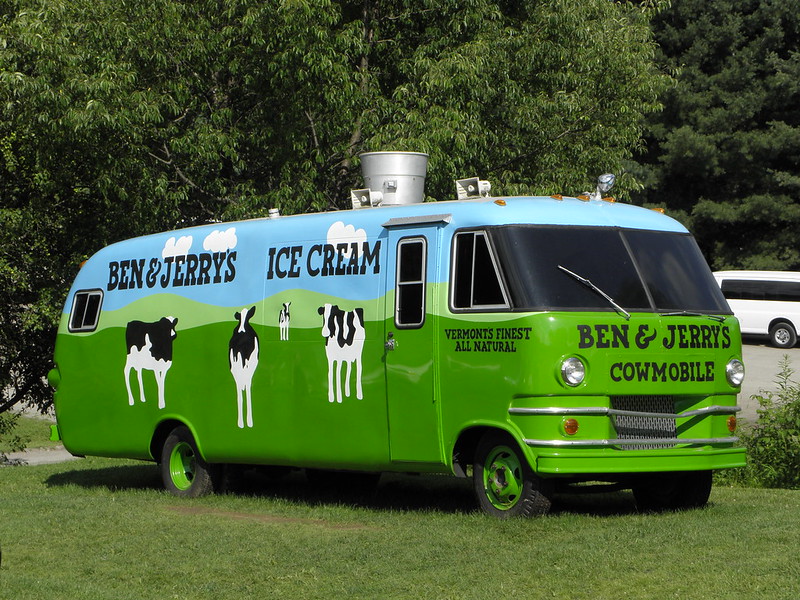 Ben and Jerry Bus