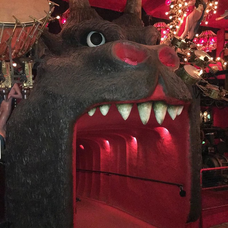 Dragon's Mouth. House on the Rock in Wisconsin