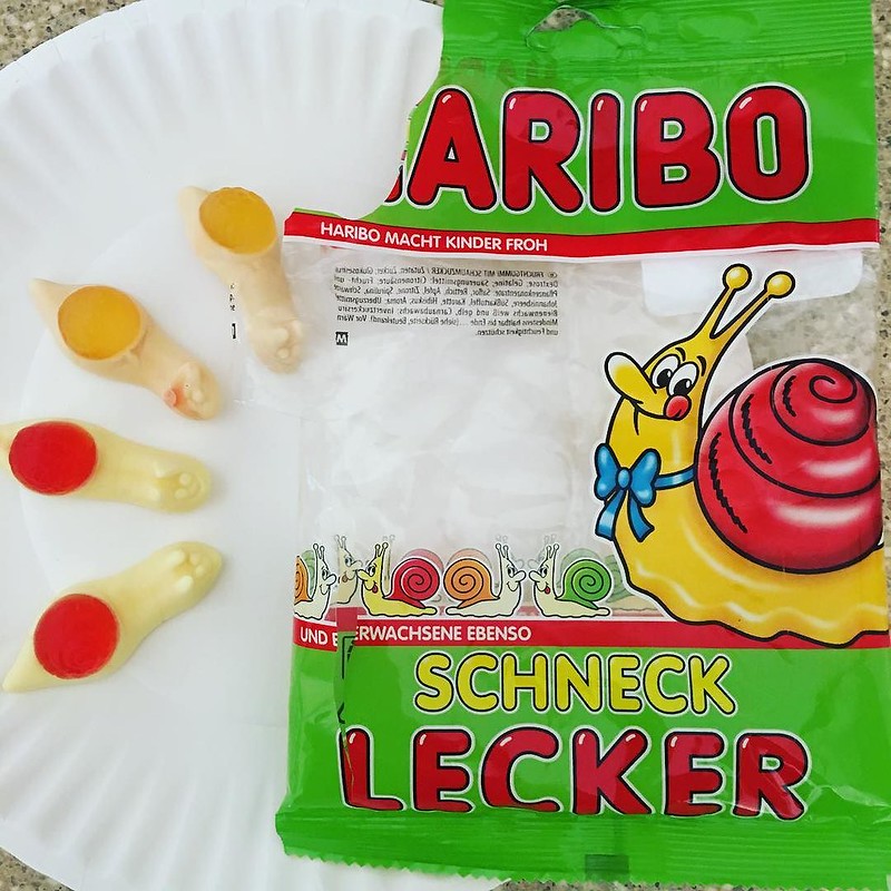 Gummi escargot