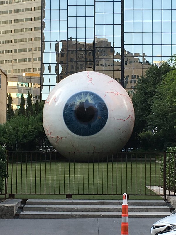 Dallas Eye Sculpture