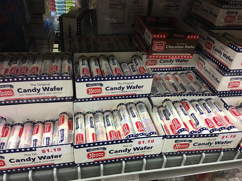 Necco wafers at b.a. Sweetie in Cleveland