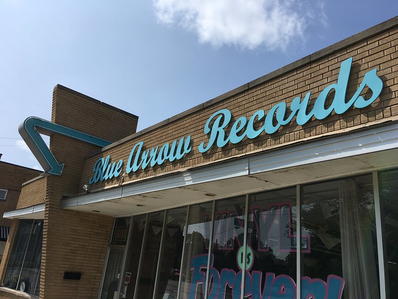 Blue Arrow Records in Cleveland