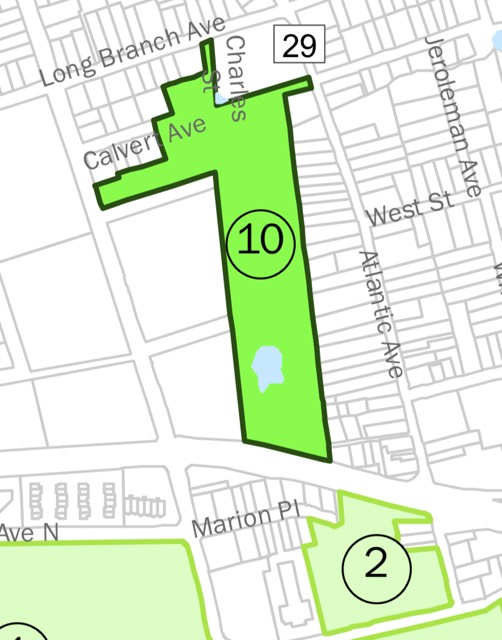 Map of Jackson Woods