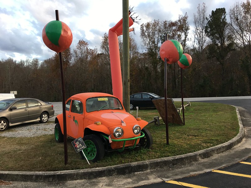 Peach World VW Bug