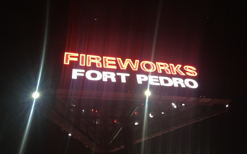 Fort Pedro Fireworks