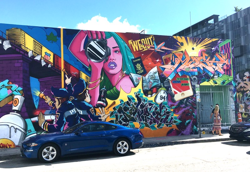 Wynwood Graffiti Mural