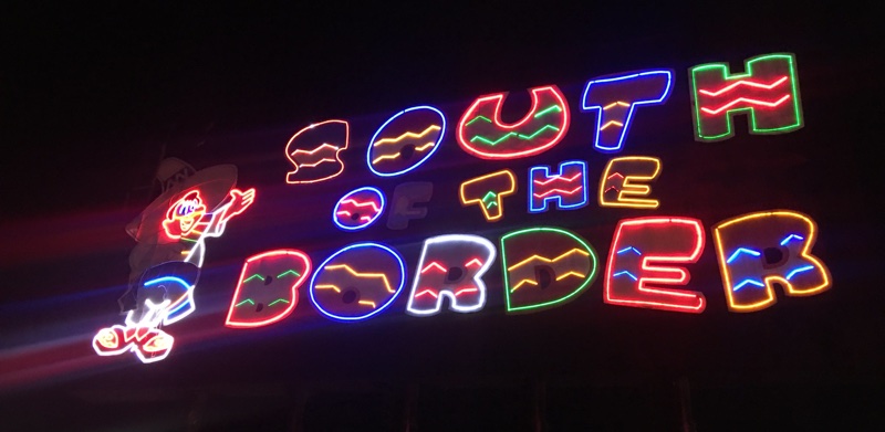 South of the Border Neon Sign