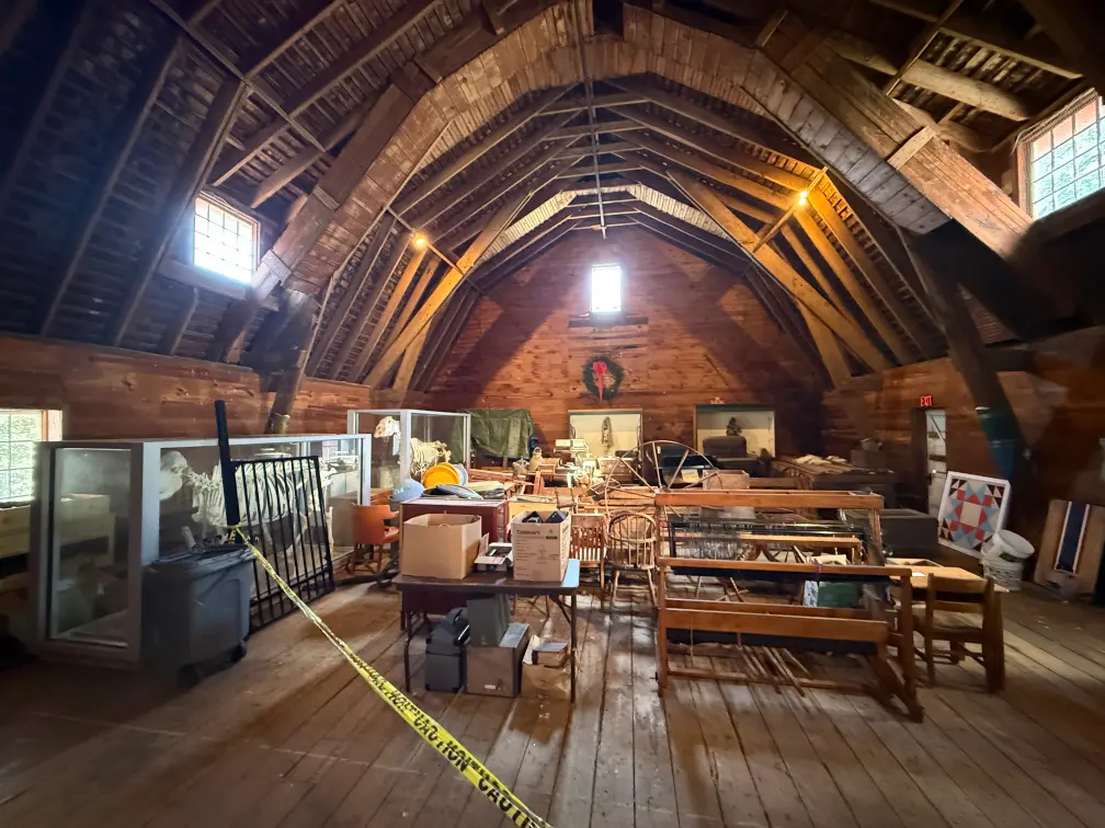 Inside the Barn