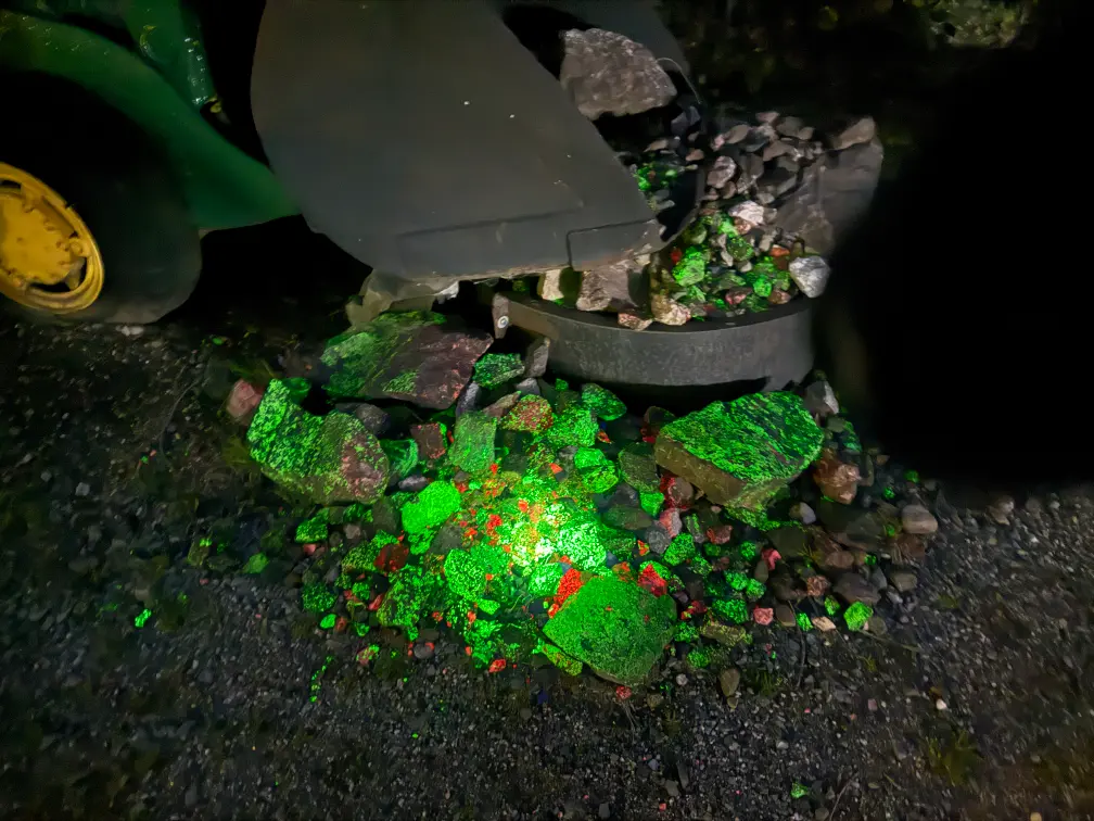 More Glowing Rocks