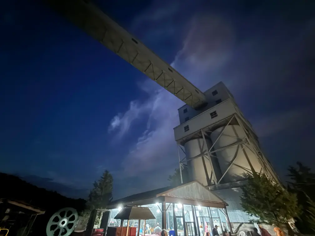 Sterling Hill at Night